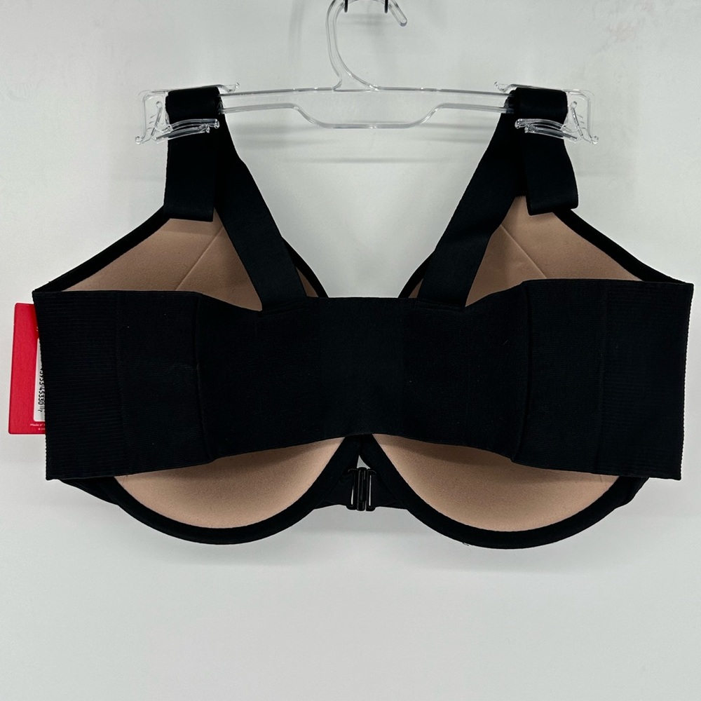 NEW! SPANX Bra-llelujah! Illusion Lace Full Coverage Bra Black 30061R W1 - Picture 2 of 3